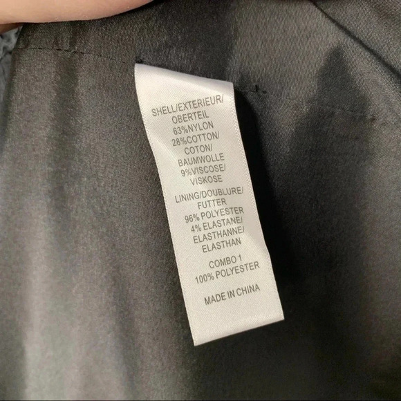 Aidan Mattox Black/White Strapless Lace Column Gown Size 2 - Picture 11 of 13